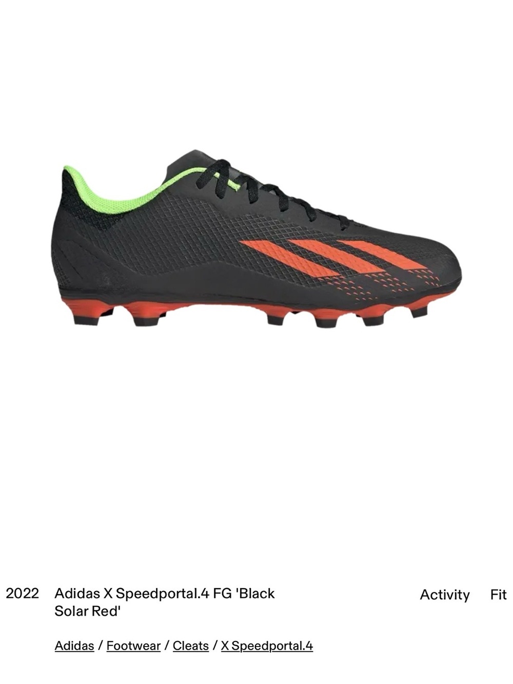 Adidas X speed portal.4 FG
